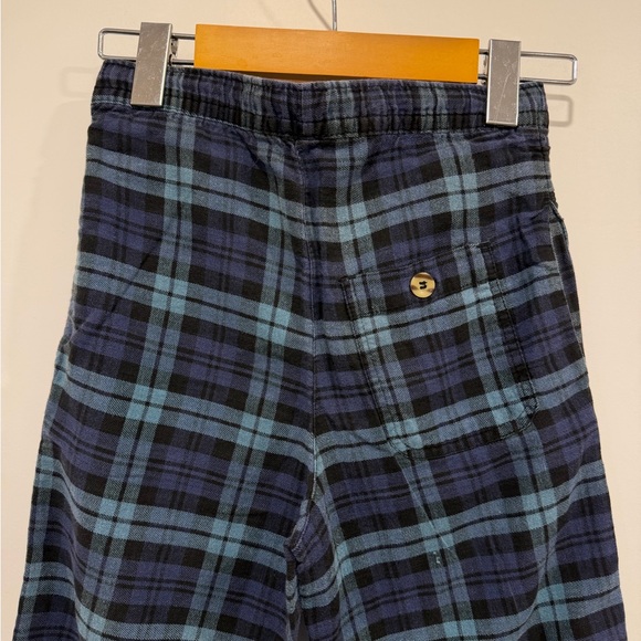 Kid’s Blue and Green Plaid PJ Bottoms - Picture 6 of 8
